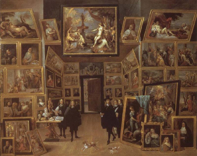 David Teniers The paintings gallery of aartshertog Leopold Wilhelm of Austria Germany oil painting art
